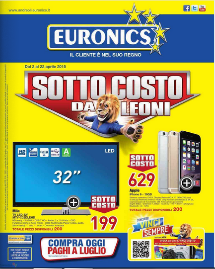 Offerte volantino Expert valide dal 26 marzo al 12 aprile 2015
