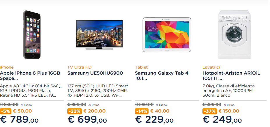 Offerte volantino Unieuro dal 23 febbraio all'1 marzo 2015