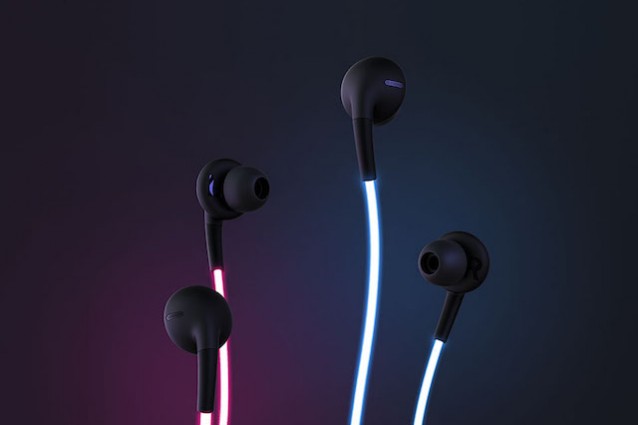 Arrivano i "Glow", gli auricolari pulsanti