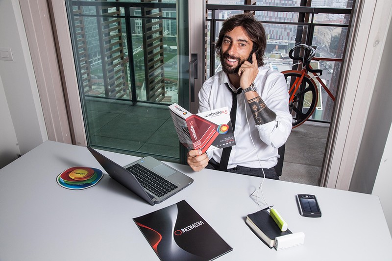 Vittorio Brumotti nuovo volto Incomedia per il software WebSite X5