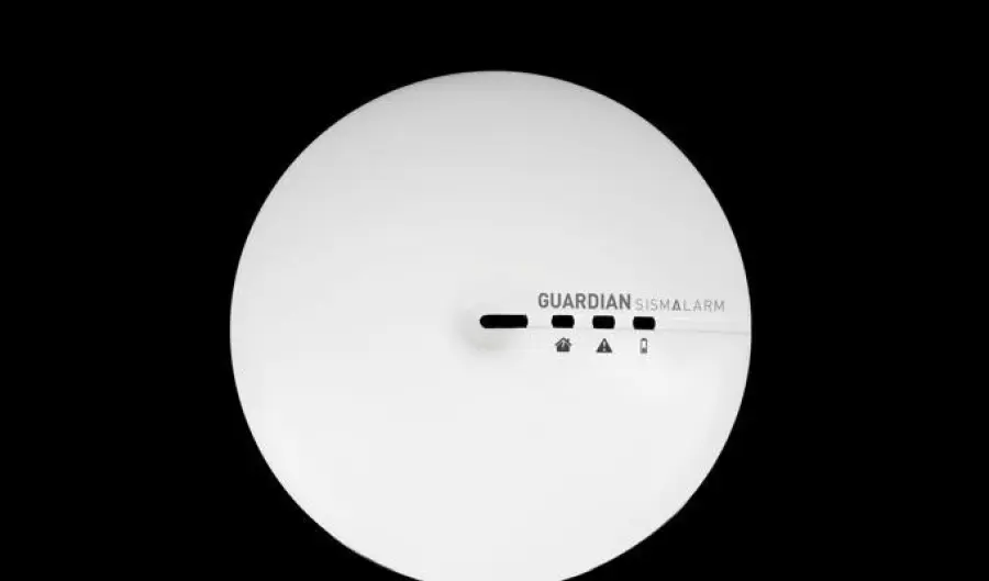 Guardian SismAlarm, il dispositivo che potrebbe salvarvi la vita