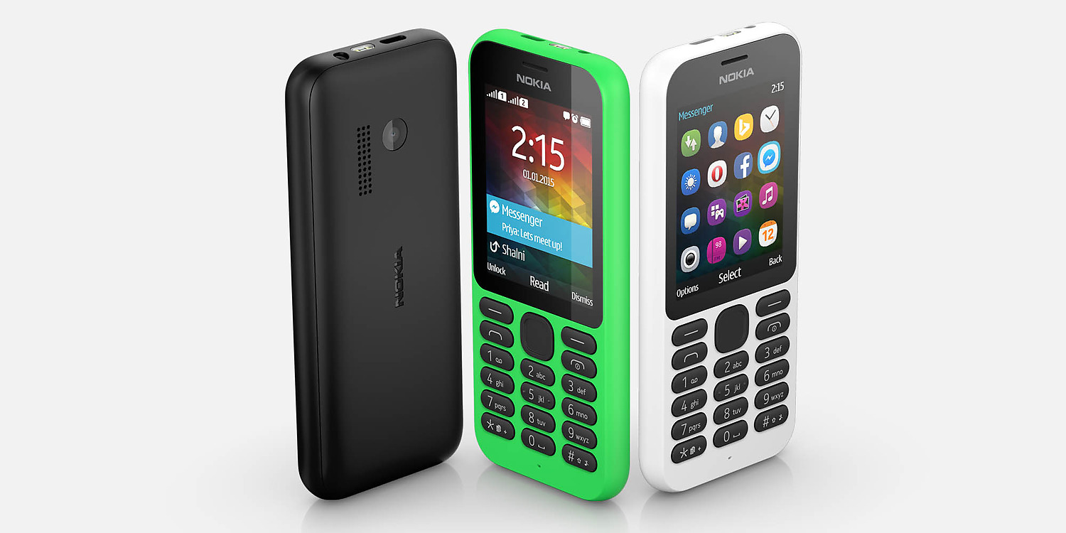 Nokia 215, lo smartphone a prezzi stracciati