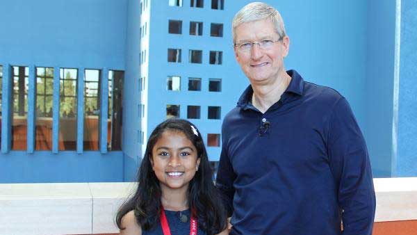 Apple programmatrice di soli 9 anni crea una app